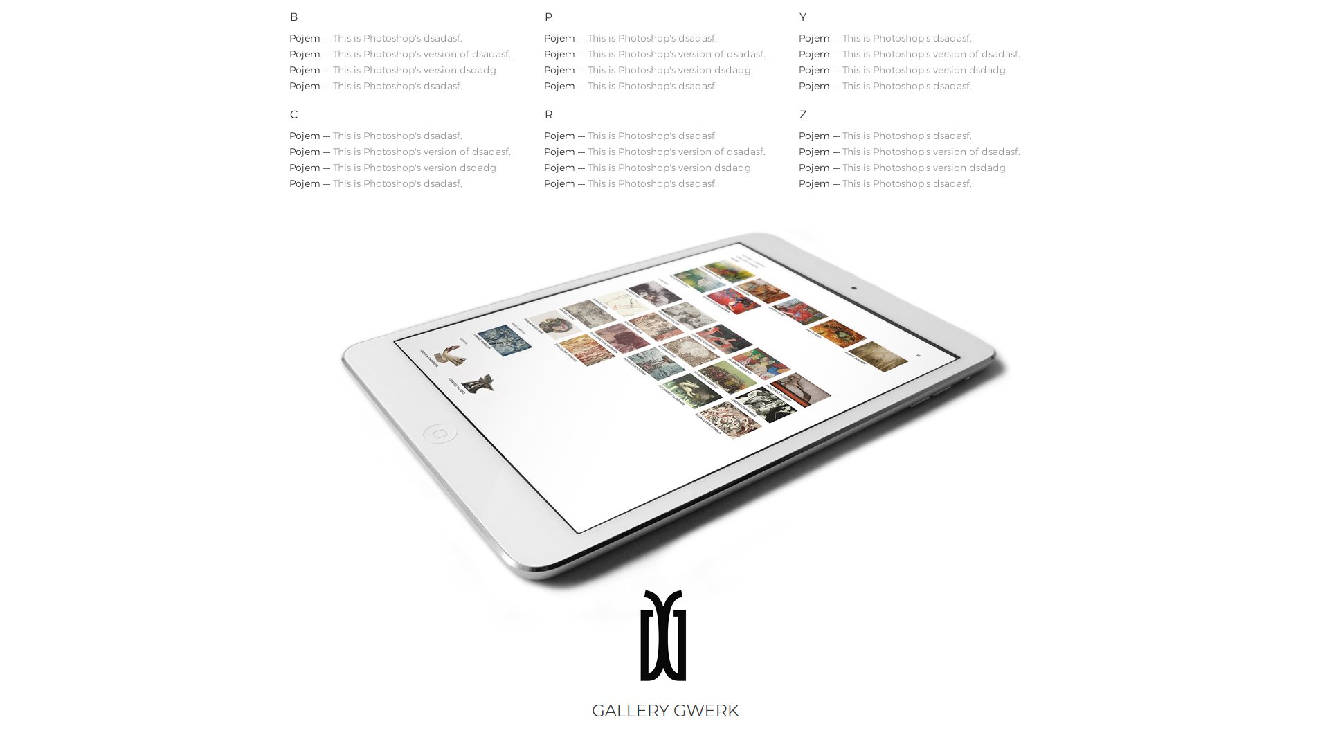 Gallery Gwerk